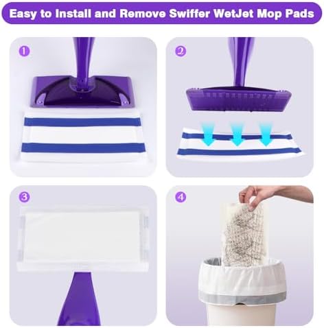 GLIMGLINT Mop Pad Refills Compatible - Image 4