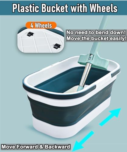 Collapsible Mop Bucket Basin Tub - Image 2