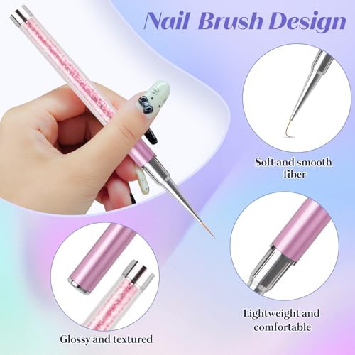 Nail Art Brushes, Nail Design Brushes - Image 3