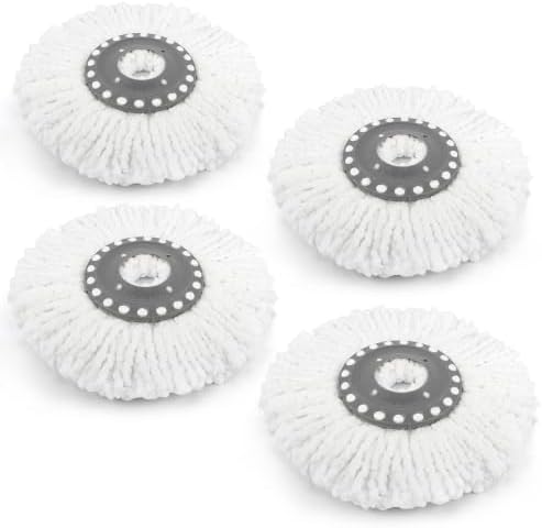 Round Spin Mop Replacement Heads by MXZONE