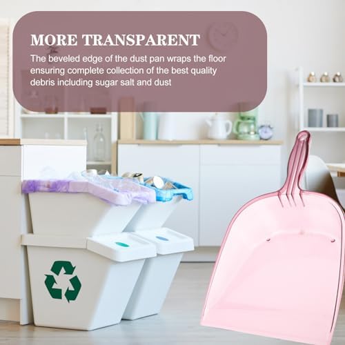 Ipetboom Dustpan Lightweight Handheld Dustpan Ergonomic Handle Capacity - Image 2