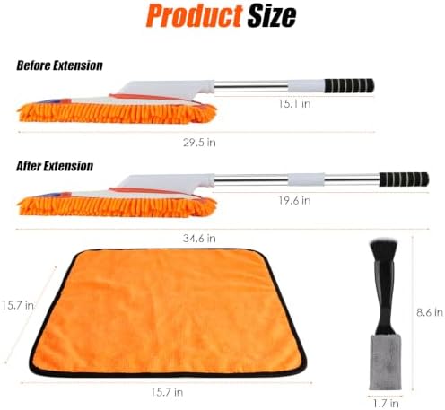 Chenille Car Duster Exterior - Image 2