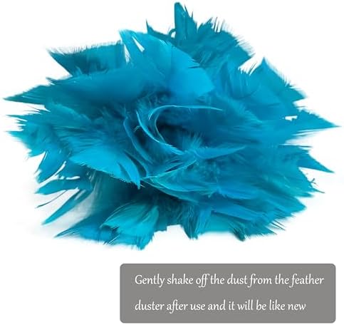 14 Inch Turkey Feather Duster – Lightweight Cleaning Brush - Image 3