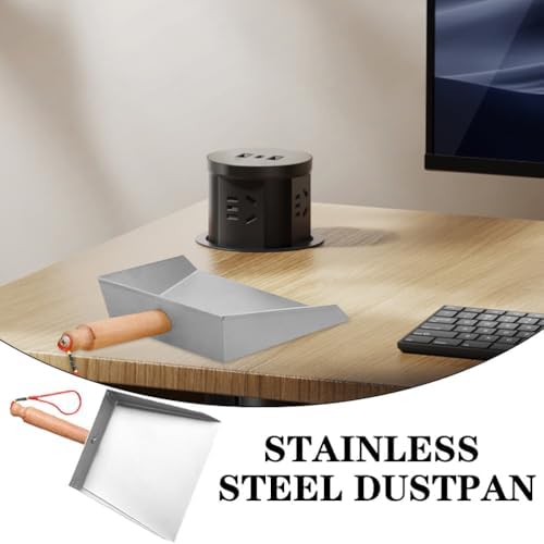 Mini Dustpan Stainless Steel Small Dustpan, Metal Dust Pan - Image 6