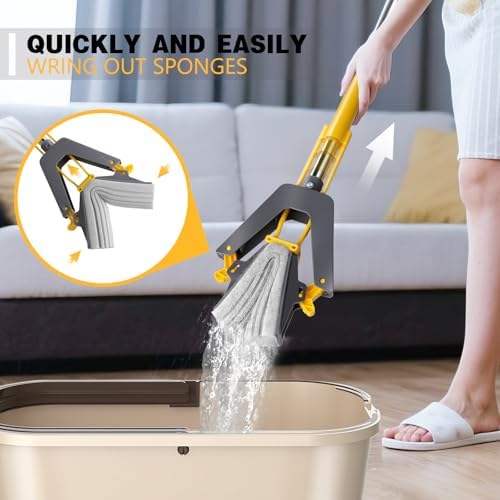 Masthome PVA Sponge Mops for Floor Cleaning - Image 4