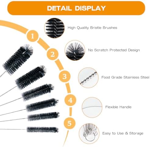 Brush Family Straw Cleaner Brush Set 6 Pieces - Image 5