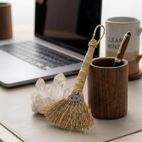 Handmade Mini Besom, All-Seeing Eye Witch Broom - Image 3