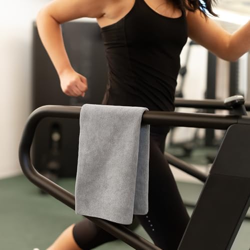 S&T INC. Microfiber Gym Towels, 6 Pack - Image 6