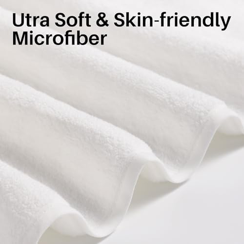 JOYMOOP Microfiber Bath Towels 4 Packs Extra Large 30" x 60" - Image 4