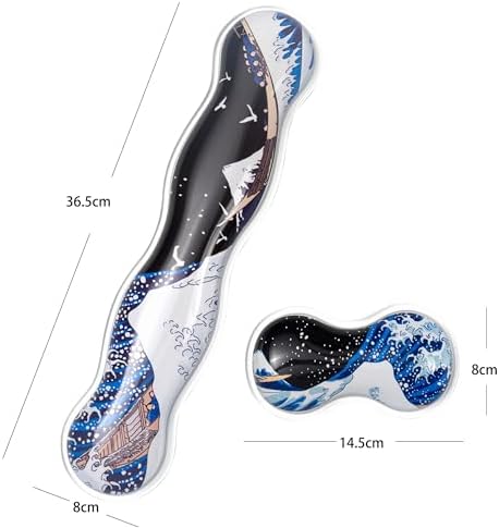 Gel Keyboard and Mouse Wrist Rest Set, Wrist Pad - Image 6