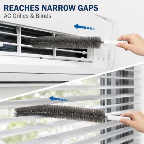 Pipiup Bendable Microfiber Fan Cleaning Brush, 2 Pack - Image 5