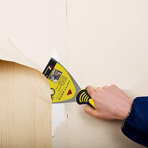 Putty Scraper, Metal Spackle Tools Knife, Remover - Image 6
