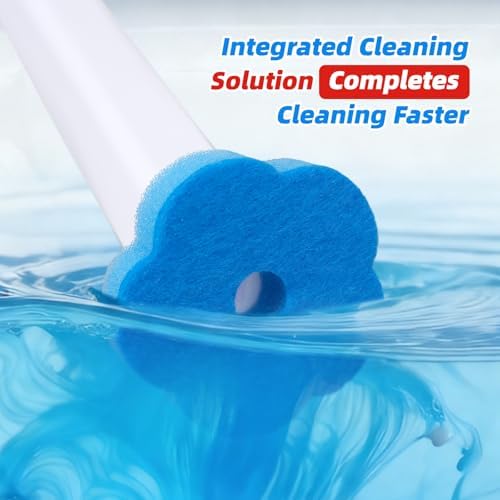2 Pack Disposable Toilet Brush - Image 3