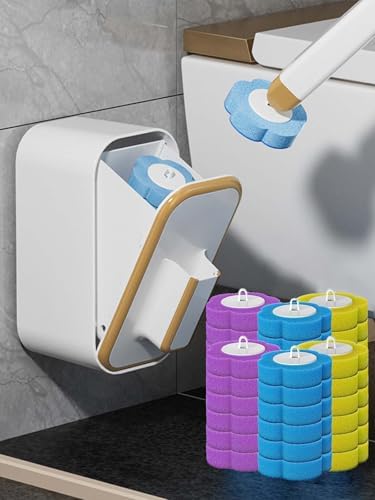 Disposable Toilet Brush with 36 Refills, Toilet Bowl Cleaner, Toilet Cleaning by Unknown