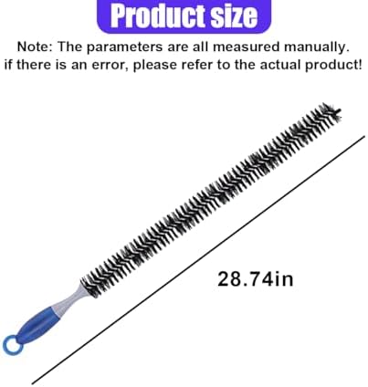 Car Engine Cleaning Brush with Long Handle, Flexible Hard Bristle Auto - Image 2