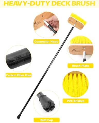 BLUEWING 4ft/6ft/8ft Heavy Duty Deck Brush - Image 2