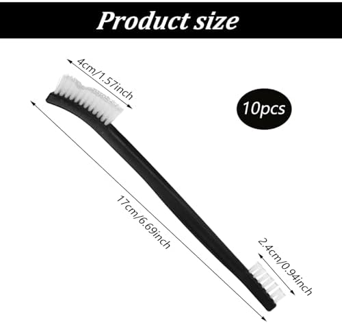 10 Pcs Small Cleaning Brushes Double-Ended Detail Cleaning Brush - Image 2
