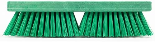 SPARTA Plastic Floor Scrub Brush, Brush Head Only, Deck Brush by SPARTA