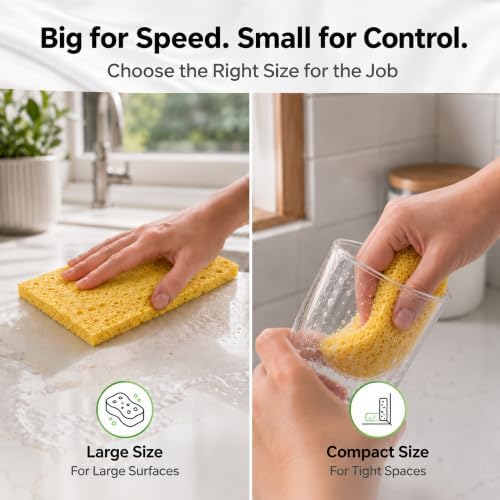 Natural Loofah Sponge, Kitchen Sponges - Image 6