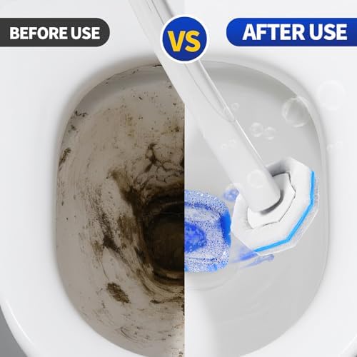 60PCS Toilet Bowl Cleaner Wand Refills Compatible - Image 7