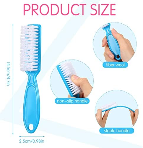 Patelai 30 Pcs Nail Scrubber Brushes Bulk - Image 3