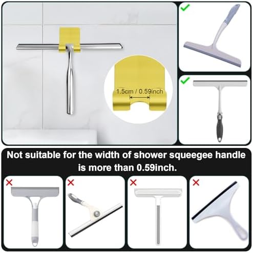 CGBE Razor Holder for Shower, 4 Packs Razor Holder and 4 Packs Shower Hooks - Image 6