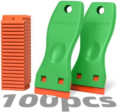 Plastic Razor Blades Scraper Tool by HELEMAN