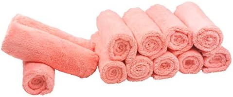 Kyapoo Baby Washcloths 12 Pack 12x12 Inches Microfiber Coral Fleece Extra - Image 6