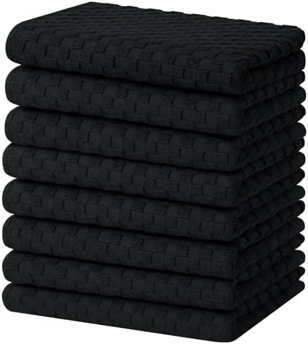 Homaxy 100% Cotton Terry Kitchen Towels by Homaxy