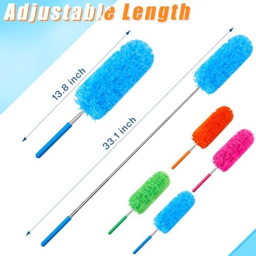 Tanlade 12 Pcs Microfiber Feather Dusters - Image 2