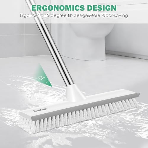SetSail 12-in Wide Floor Scrub Brush - Image 5