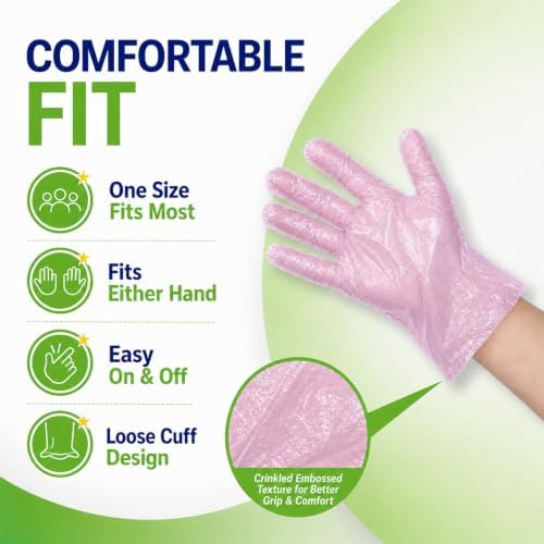 Disposable Plastic Gloves Food Handling Service Gloves Disposable - Image 3