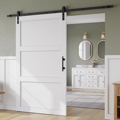 SMARTSTANDARD 48in x 84in Sliding Barn Door - Image 2