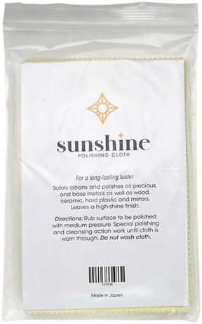 10 Sunshine Silver Polishing Cloth by CRAFTWIRE