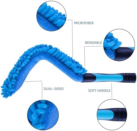 17" Microfiber Flexible Ceiling Fan Chenille Duster - Image 2