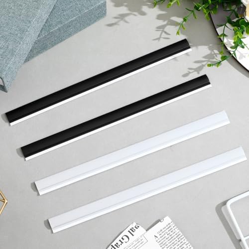 Zerodeko 4 Pack Dustpan Edge Replacement Strips 10.23 inch Lip Replacement Parts - Image 2