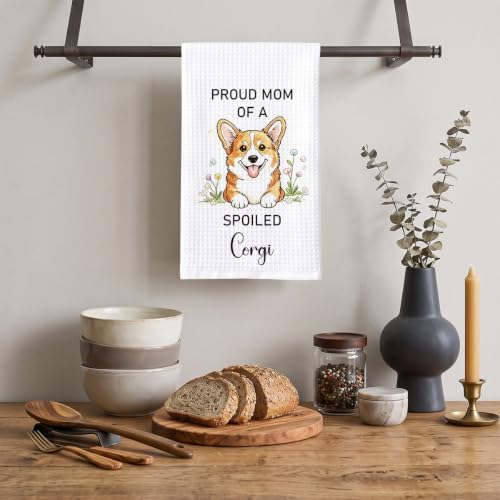 Cute Corgi Kitchen Towels Dog Mom Hostess Gifts - Image 6