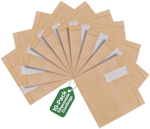10-Pack Disposable Dustbags for Touchless Vacuum Automatic Dustpan by LyriFine