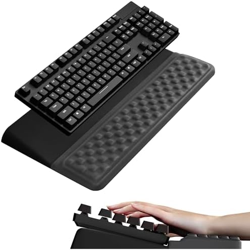 Ospelelf Keyboard Wrist Rest, Ergonomic Memory Foam Wrist Support by OspelelfOfficeSupplies