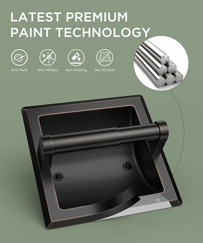 FORIOUS Recessed Toilet Paper Holder - Image 5