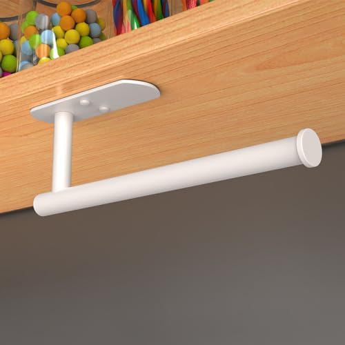 VAEHOLD Adhesive Paper Towel Holder Under Cabinet Wall Mount - Image 4