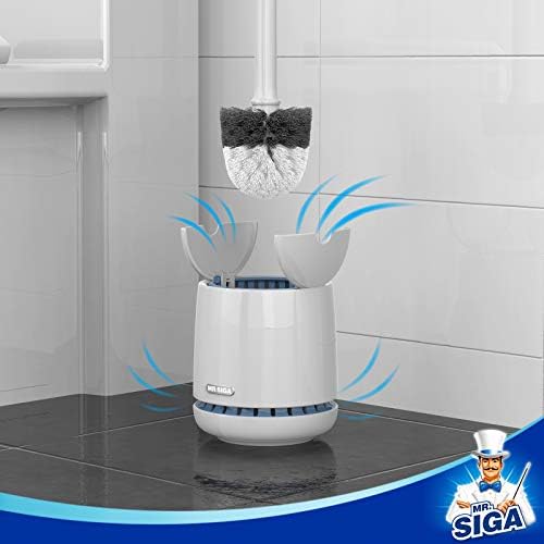 MR.SIGA Premium Toilet Bowl Brush Replacement Head, 2 Pack - Image 5