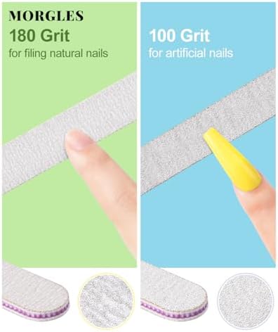MORGLES Nail Files and Buffers Nail Prep Kit - Image 3