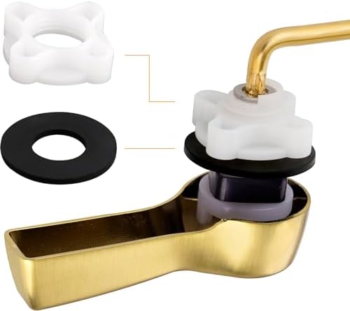 Hibbent Universal Metal Front Mount Toilet Handle Replacement Kit - Image 4