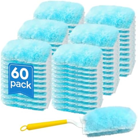 60 Count Duster Refills, Double-Sided 360° Duster Refills by Unknown