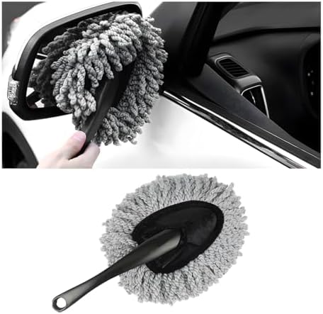 KVAEY Car Dash Duster Brush, Super Soft Microfiber Multi-Functional Car by KVAEY