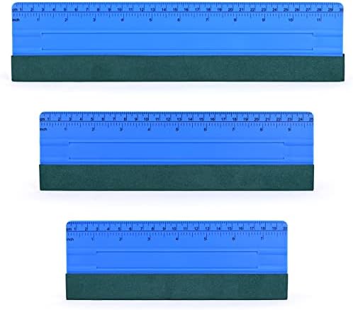 EHDIS Large Vinyl Squeegee Window Tint Tool 3PCS Big Size Felt Edge Wrap Scraper by EHDIS
