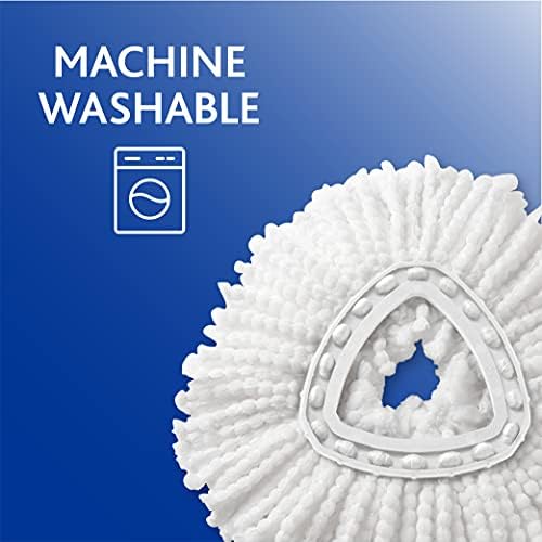 O-Cedar EasyWring Microfiber Spin Mop and Bucket Cleaning System - Image 4