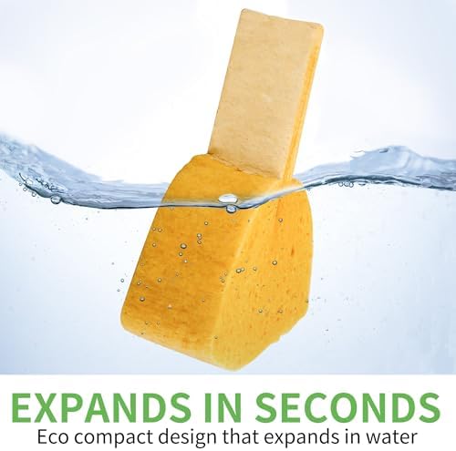 4 Pack Compostable Thicker Pop-Up Sponges - Image 3