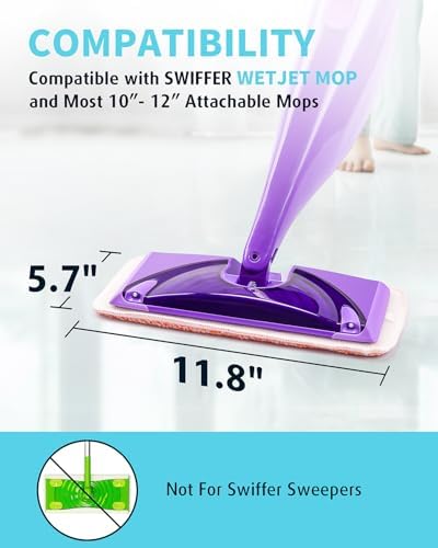 AIR U+ 12 Pack Reusable Scrubbing Mop Pads Refills - Image 2